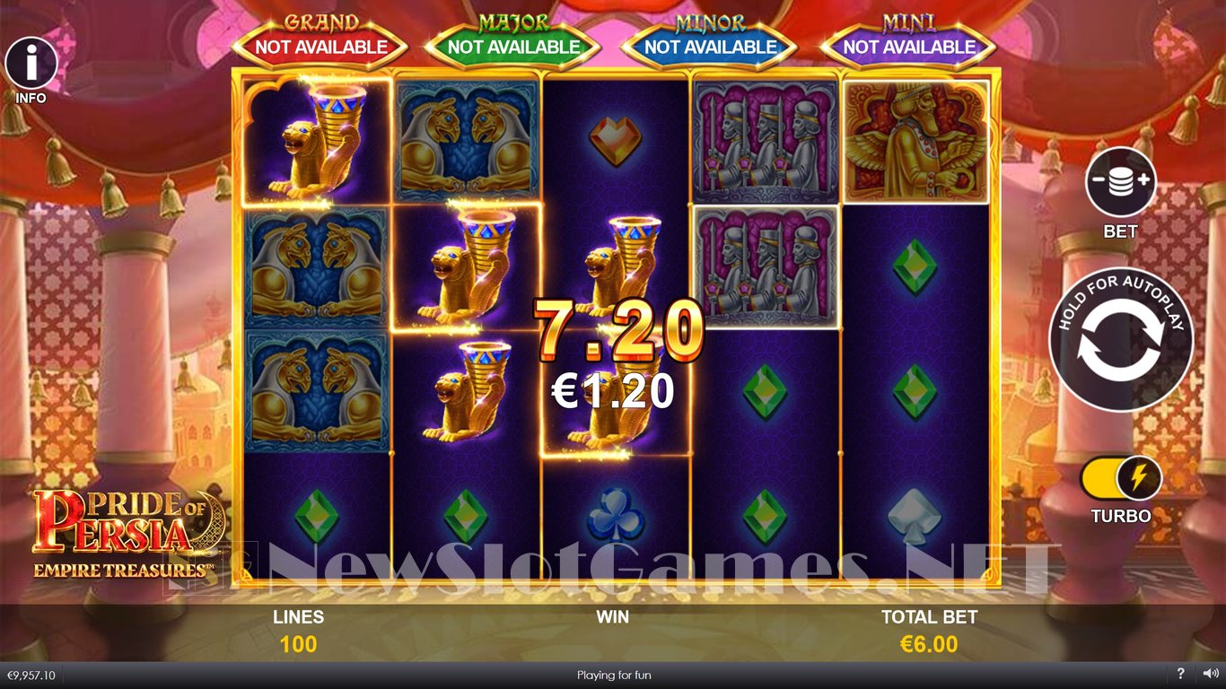 Pride of Persia Empire Treasures Slot Slot Image in Demo - pic. 9