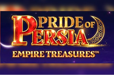 Pride of Persia Empire Treasures Slot Logo