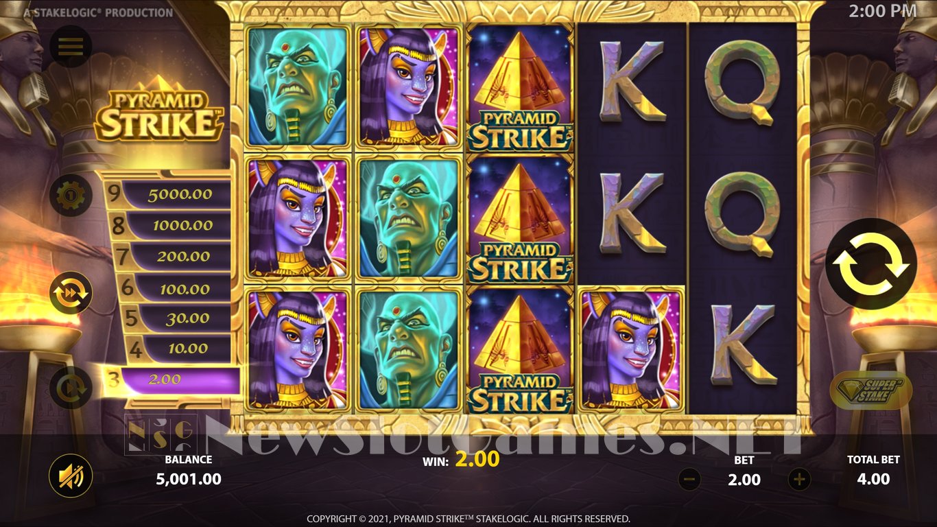 Pyramid Strike Slot Slot Image in Demo - pic. 2