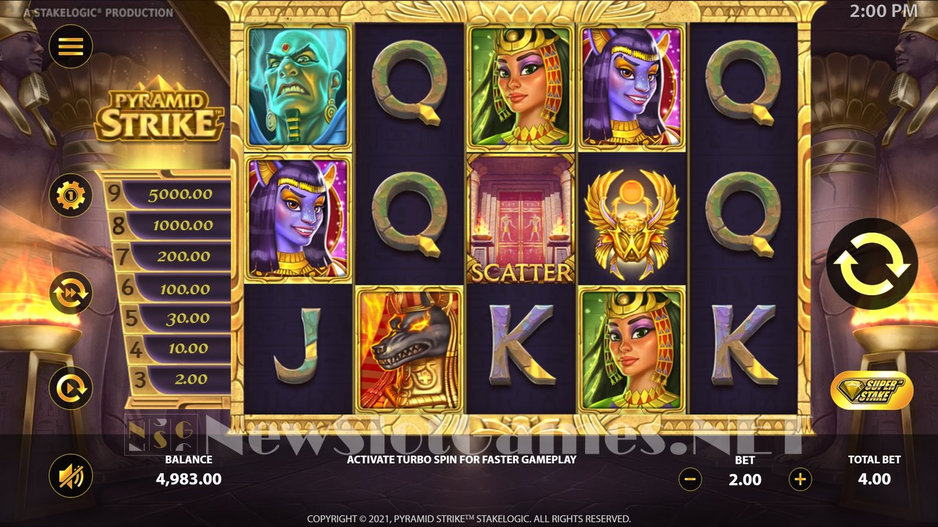 Pyramid Strike Slot Slot Image in Demo - pic. 3