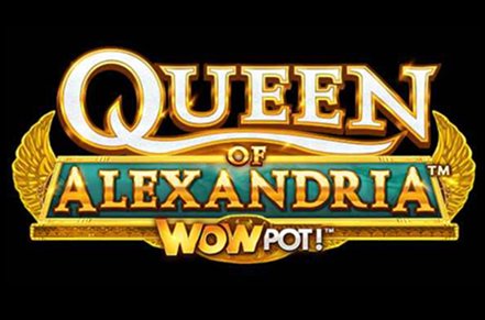 Queen of Alexandria: WowPot Slot Logo