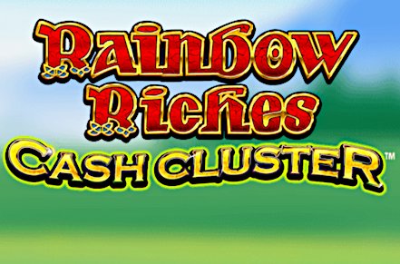 Rainbow Riches: Cash Cluster Slot Logo