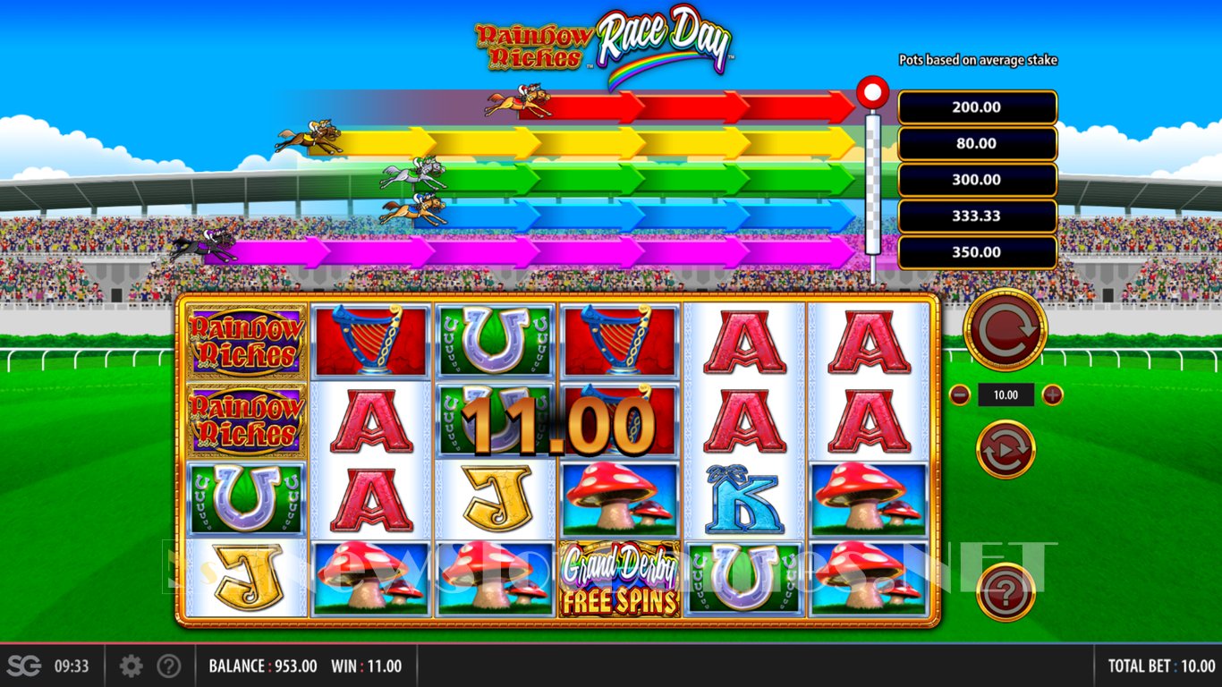 Rainbow Riches Race Day Slot Slot Image in Demo - pic. 3