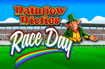 Rainbow Riches Race Day Slot Logo