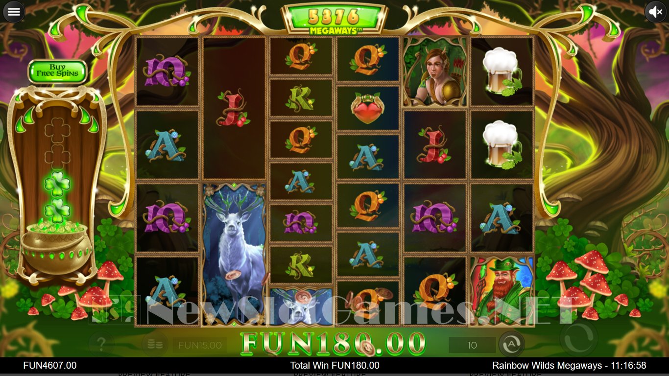 Rainbow Wilds Megaways Slot Slot Image in Demo - pic. 3