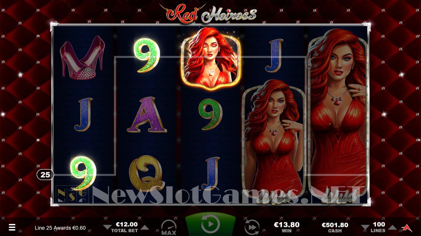 Red Heiress Slot Demo Image