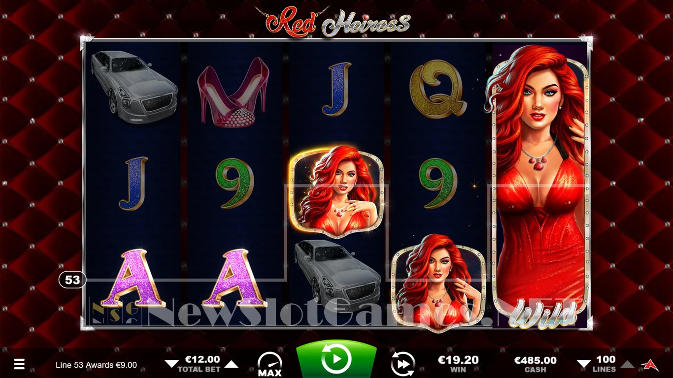 Red Heiress Slot Slot Image in Demo - pic. 3