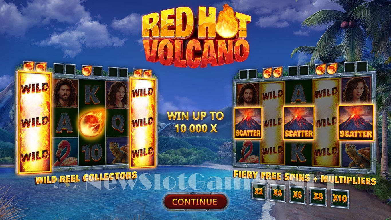 Red Hot Volcano Slot Demo Image