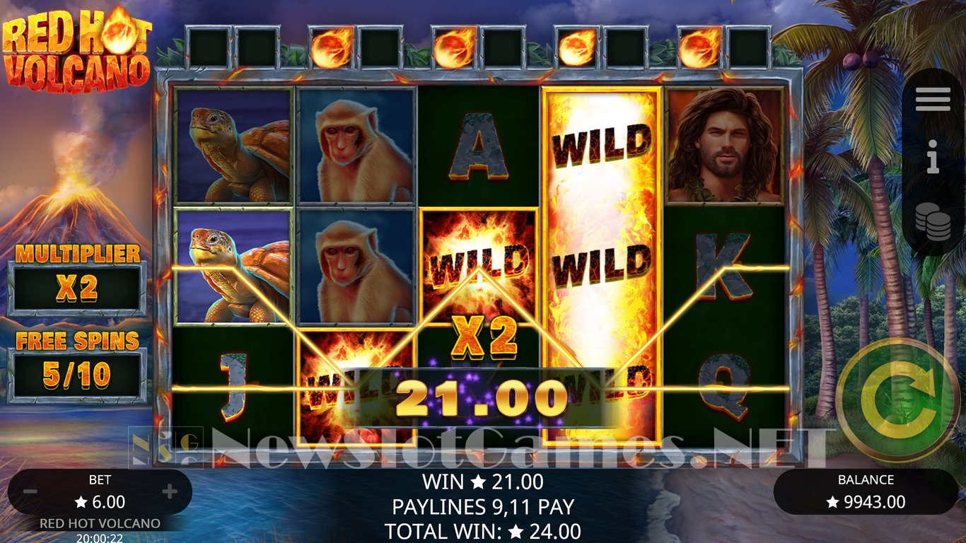 Red Hot Volcano Slot Slot Image in Demo - pic. 13