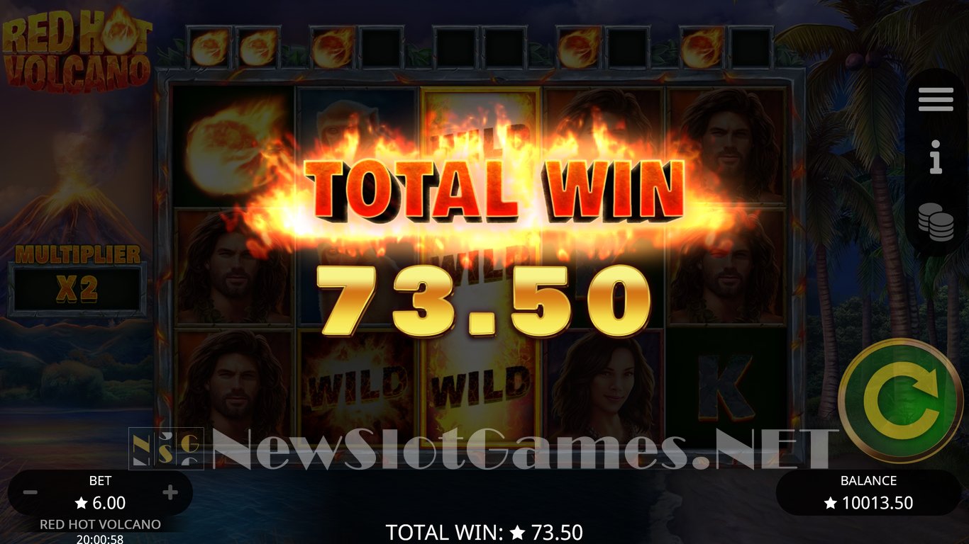 Red Hot Volcano Slot Slot Image in Demo - pic. 15