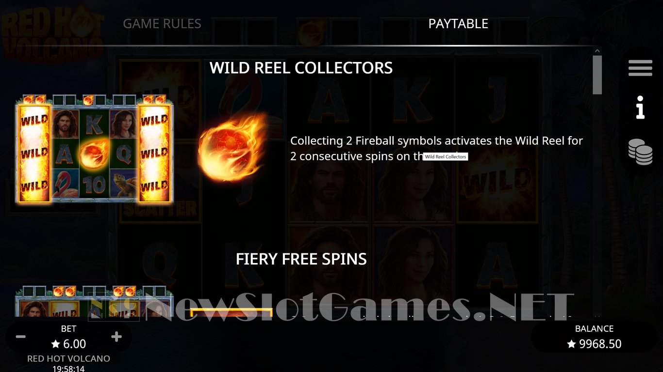 Red Hot Volcano Slot Slot Image in Demo - pic. 5