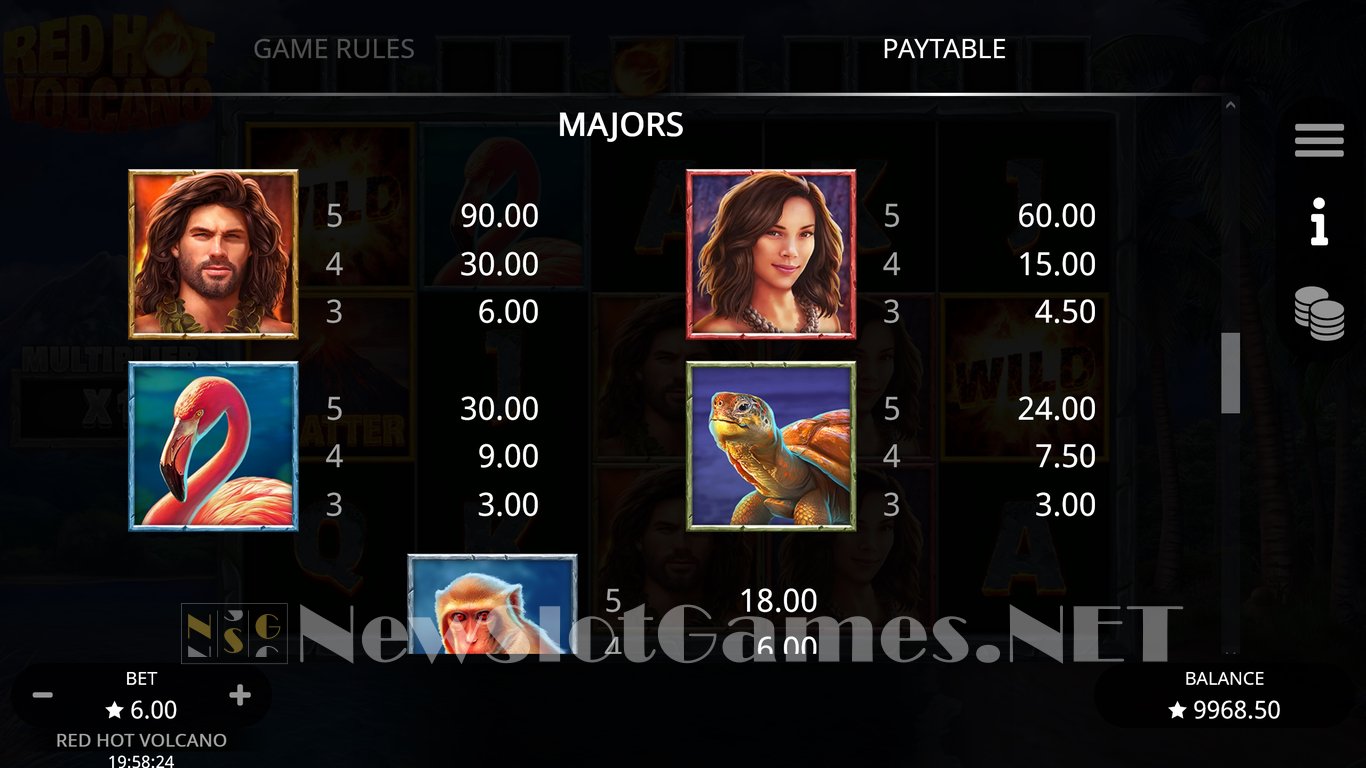 Red Hot Volcano Slot Slot Image in Demo - pic. 7