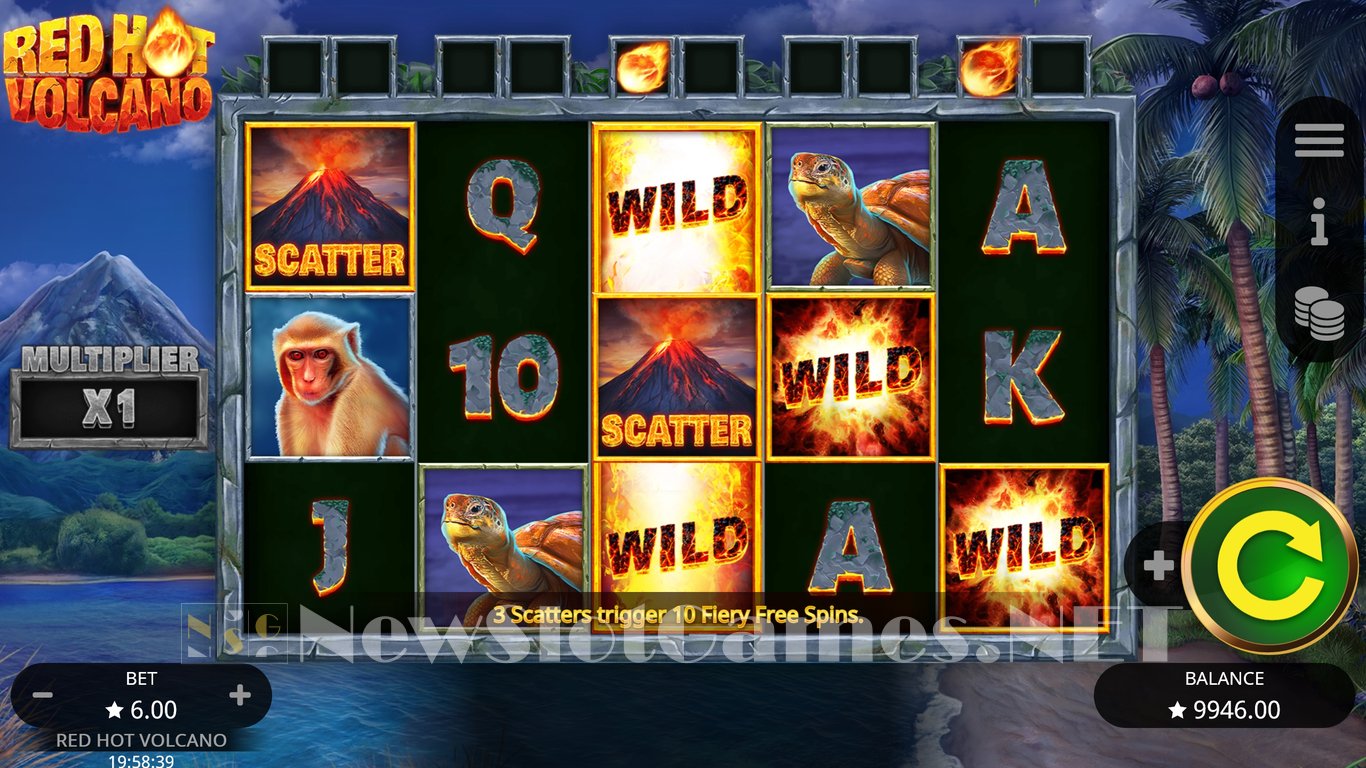 Red Hot Volcano Slot Slot Image in Demo - pic. 8