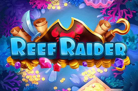 Reef Raider Slot Logo