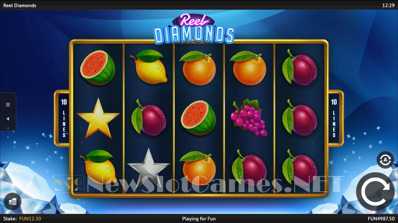 Reel Diamonds Slot Demo Image