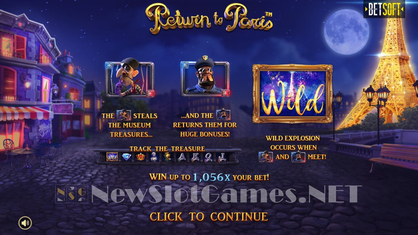 Return to Paris Slot Demo Image