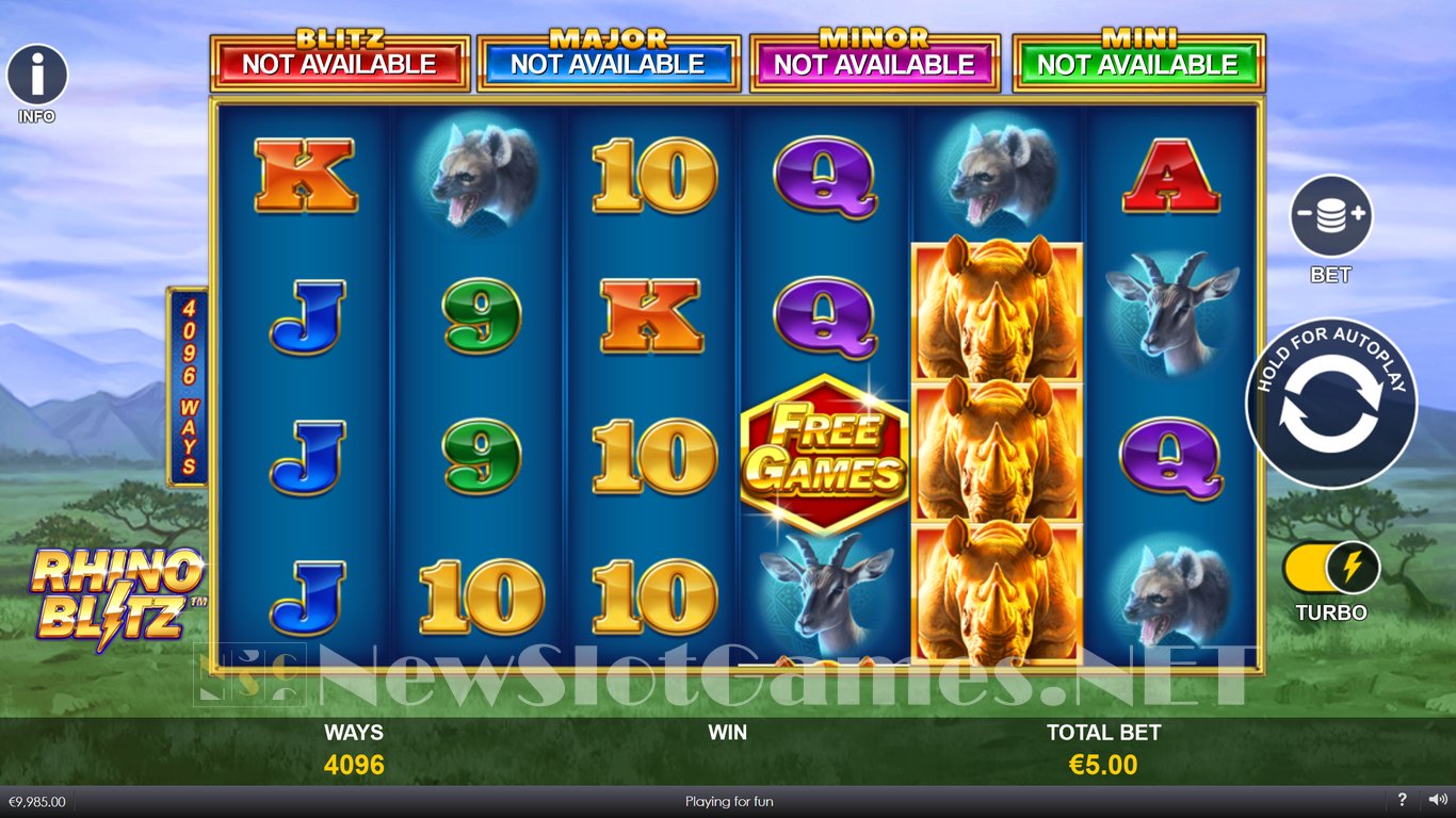 Rhino Blitz Slot Slot Image in Demo - pic. 2