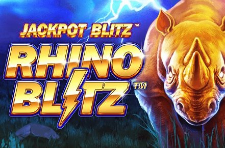 Rhino Blitz Slot Logo