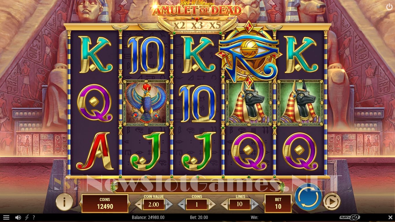 Rich Wilde and the Amulet of Dead Slot Slot Image in Demo - pic. 2
