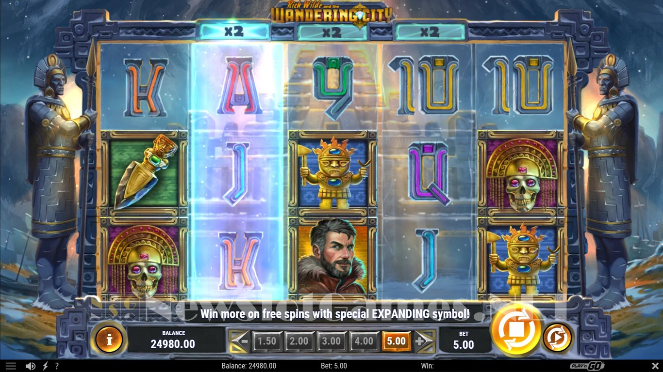Rich Wilde and the Wandering City Slot Slot Image in Demo - pic. 2
