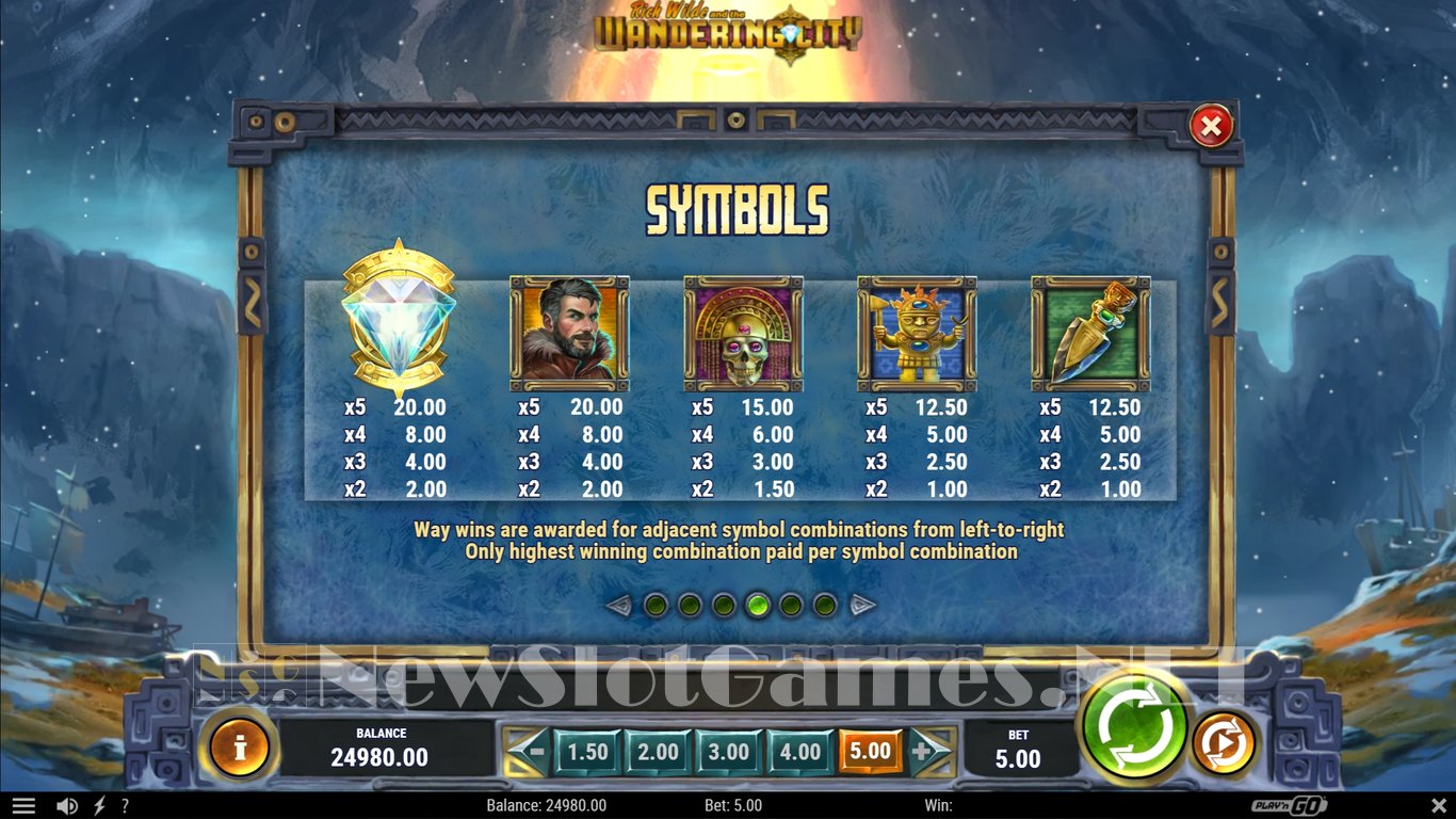 Rich Wilde and the Wandering City Slot Slot Image in Demo - pic. 7
