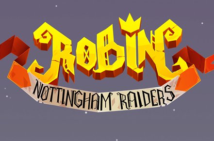 Robin Nottingham Raiders Slot Logo