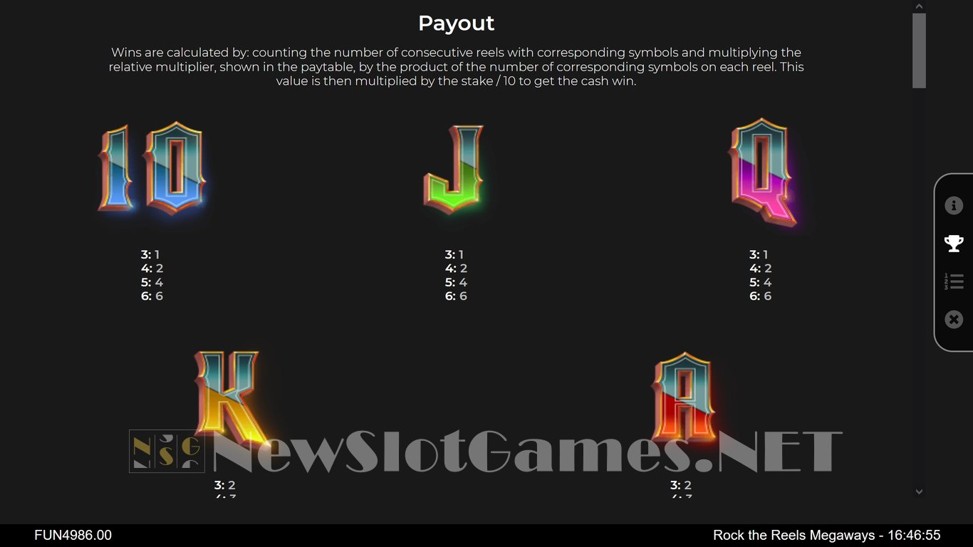 Rock The Reels Megaways Slot Slot Image in Demo - pic. 5