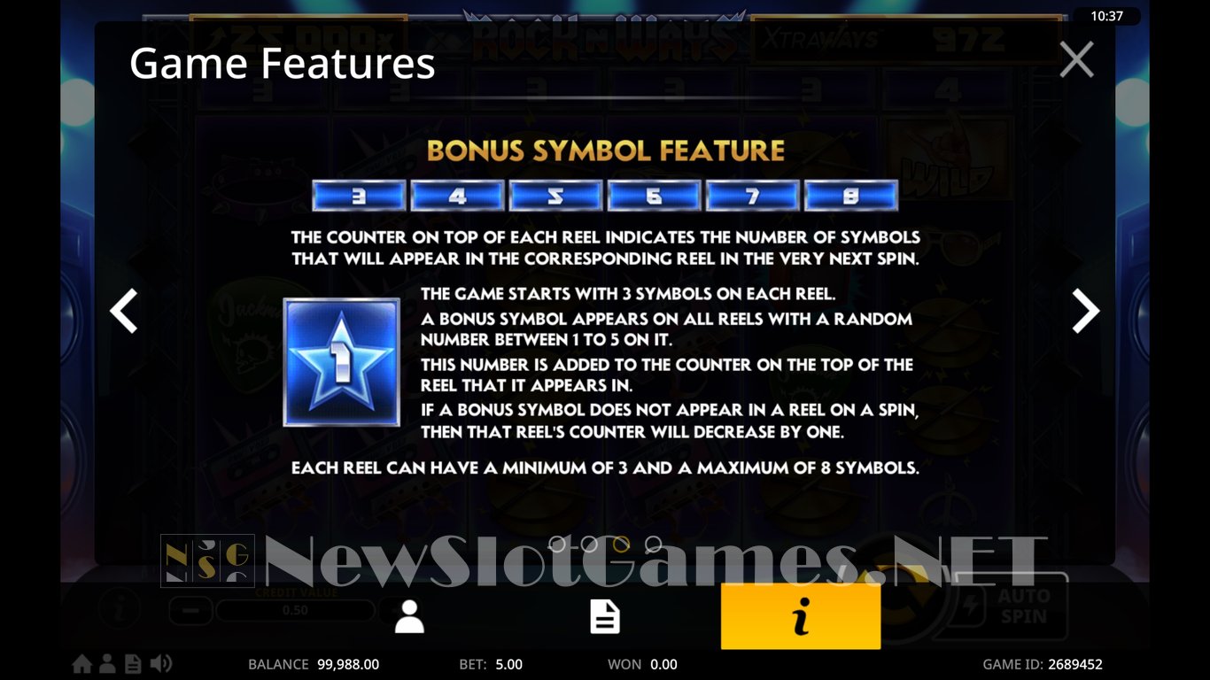 Rock n Ways XtraWays Slot Slot Image in Demo - pic. 8