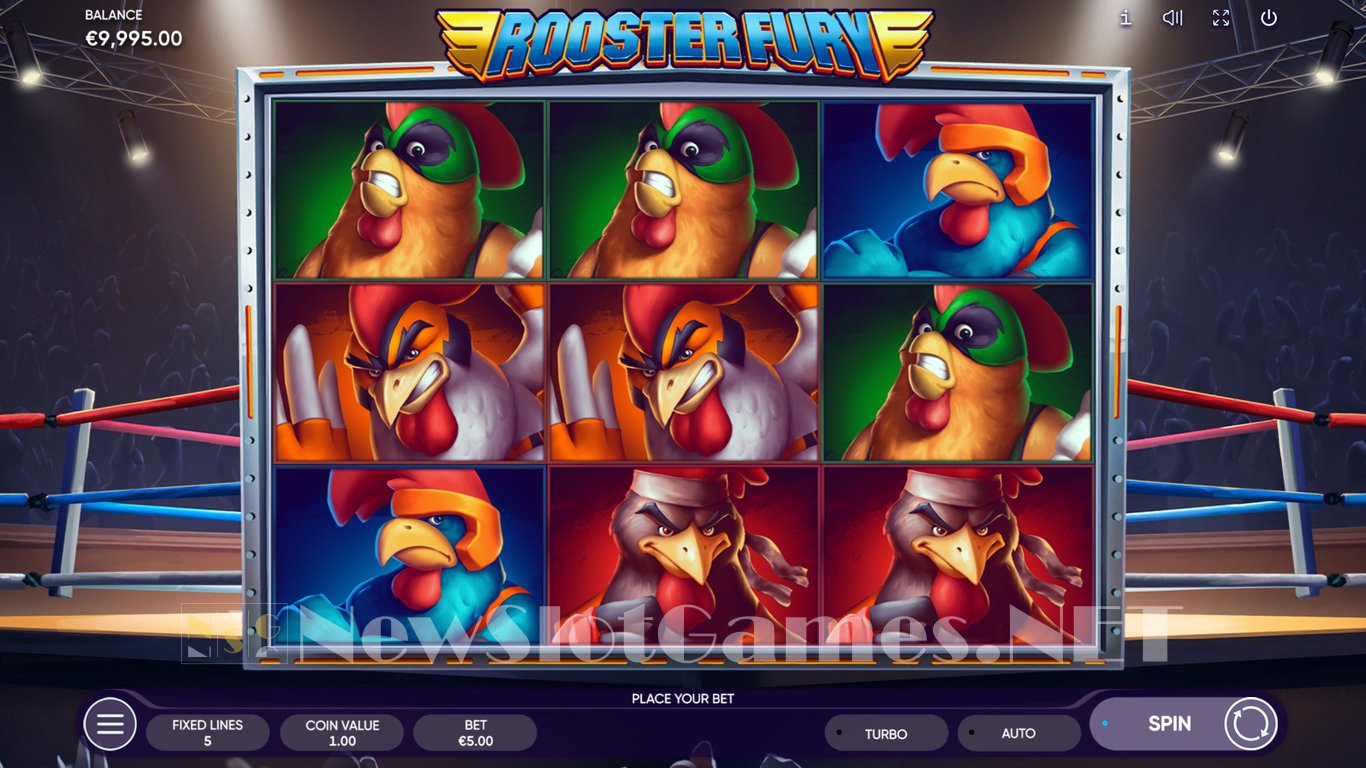 Rooster Fury Slot Demo Image