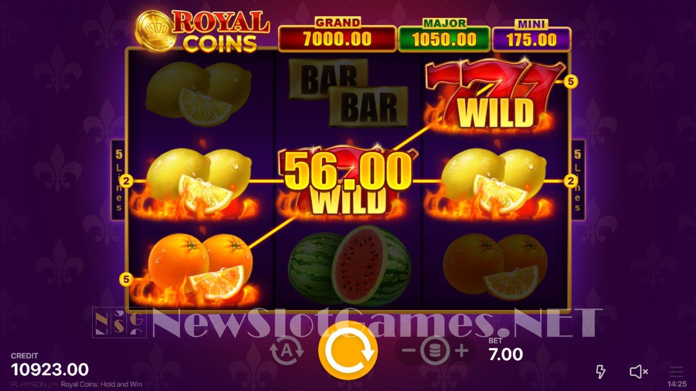 Royal Coins Hold and Win Slot Slot Image in Demo - pic. 6