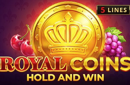 Royal Coins Hold and Win Slot Logo
