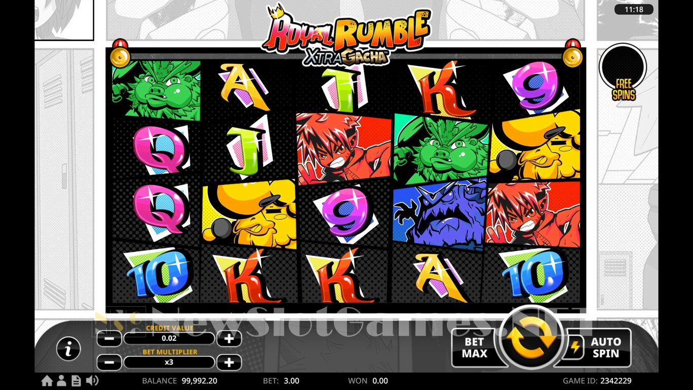 Royal Rumble XtraGacha™ Slot Slot Image in Demo - pic. 10