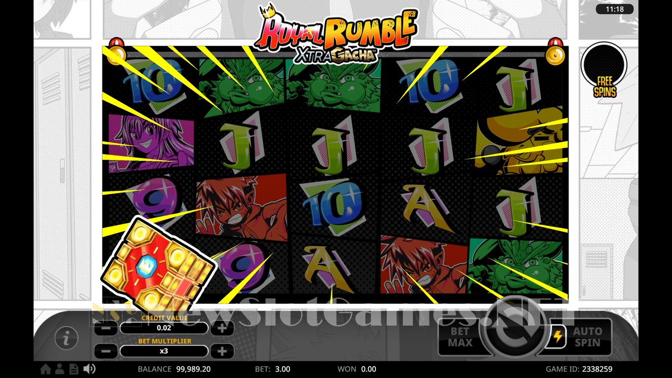 Royal Rumble XtraGacha™ Slot Slot Image in Demo - pic. 11