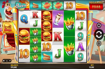 Royale with Cheese Megaways Slot Logo