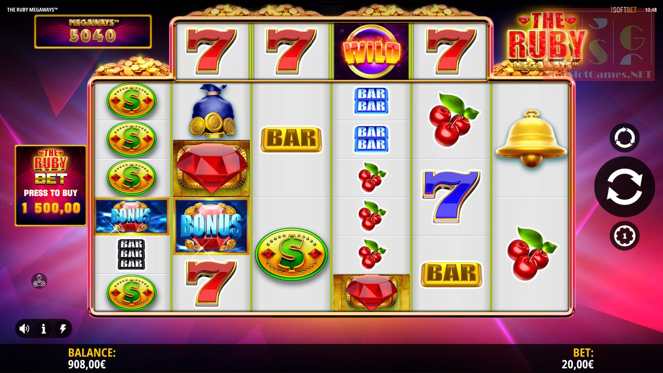 The Ruby Megaways Slot Slot Image in Demo - pic. 2