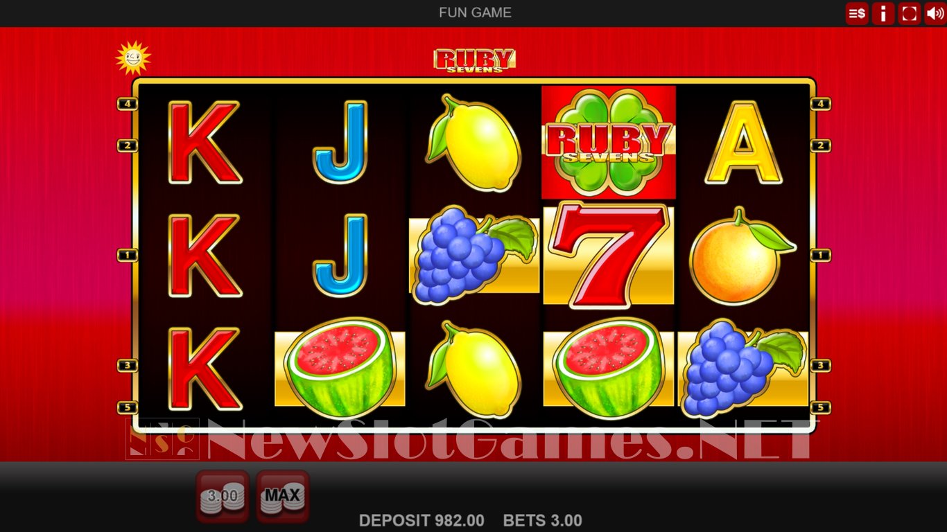 Ruby Sevens Slot Slot Image in Demo - pic. 4