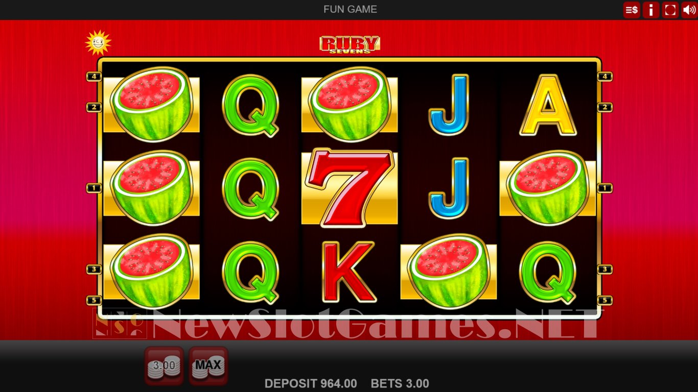 Ruby Sevens Slot Slot Image in Demo - pic. 5