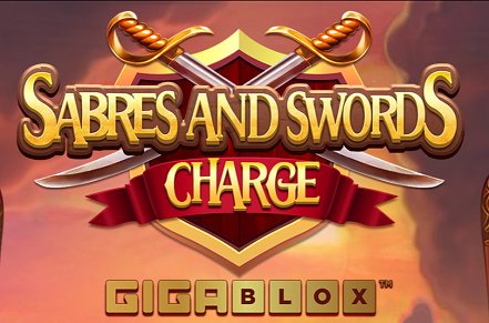 Sabres and Swords Charge Slot Logo