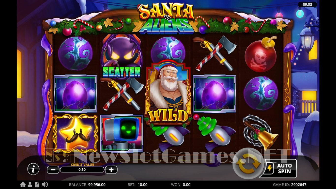 Santa vs Aliens Slot Slot Image in Demo - pic. 9