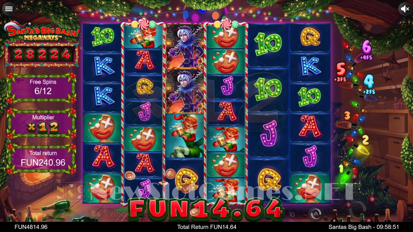 Santas Big Bash Megaways Slot Slot Image in Demo - pic. 14