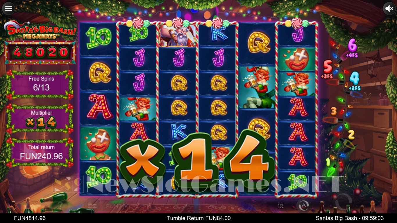Santas Big Bash Megaways Slot Slot Image in Demo - pic. 15