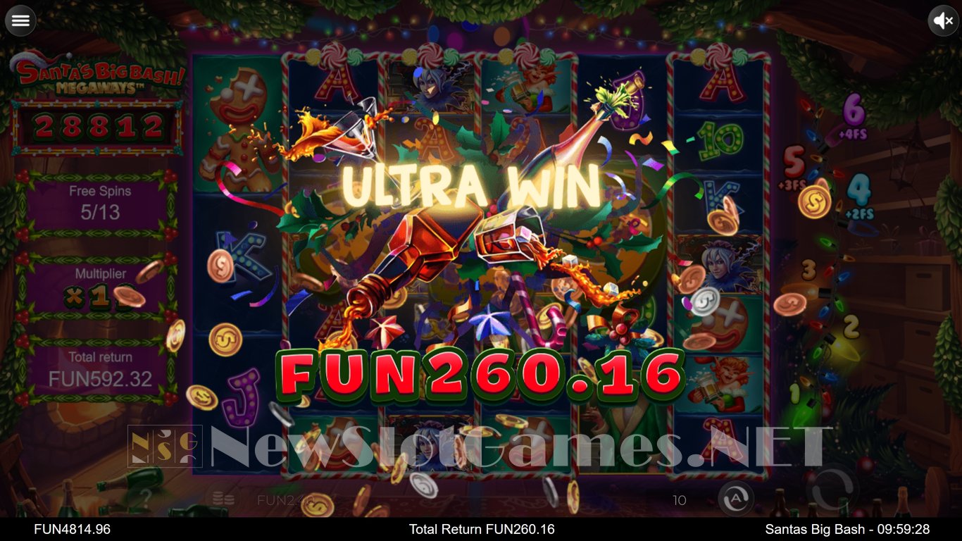 Santas Big Bash Megaways Slot Slot Image in Demo - pic. 16