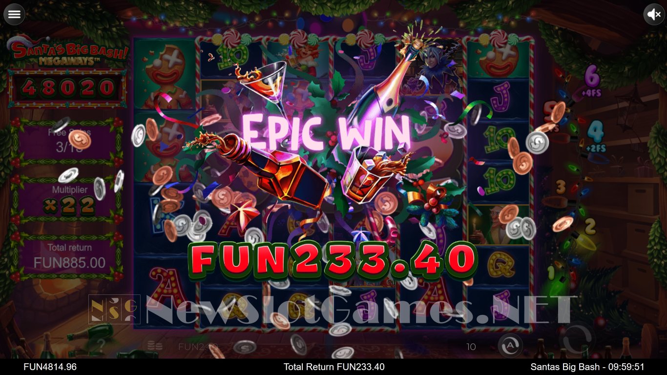 Santas Big Bash Megaways Slot Slot Image in Demo - pic. 17