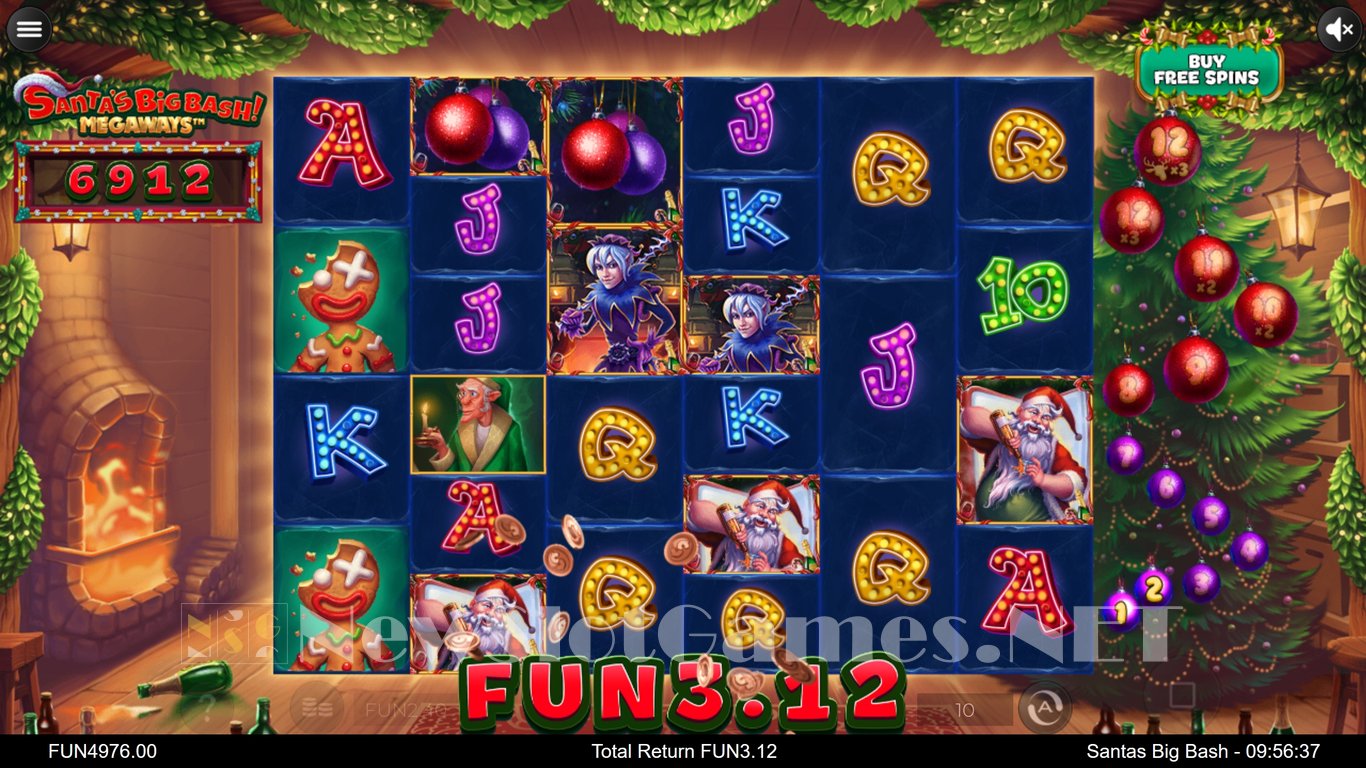 Santas Big Bash Megaways Slot Slot Image in Demo - pic. 4