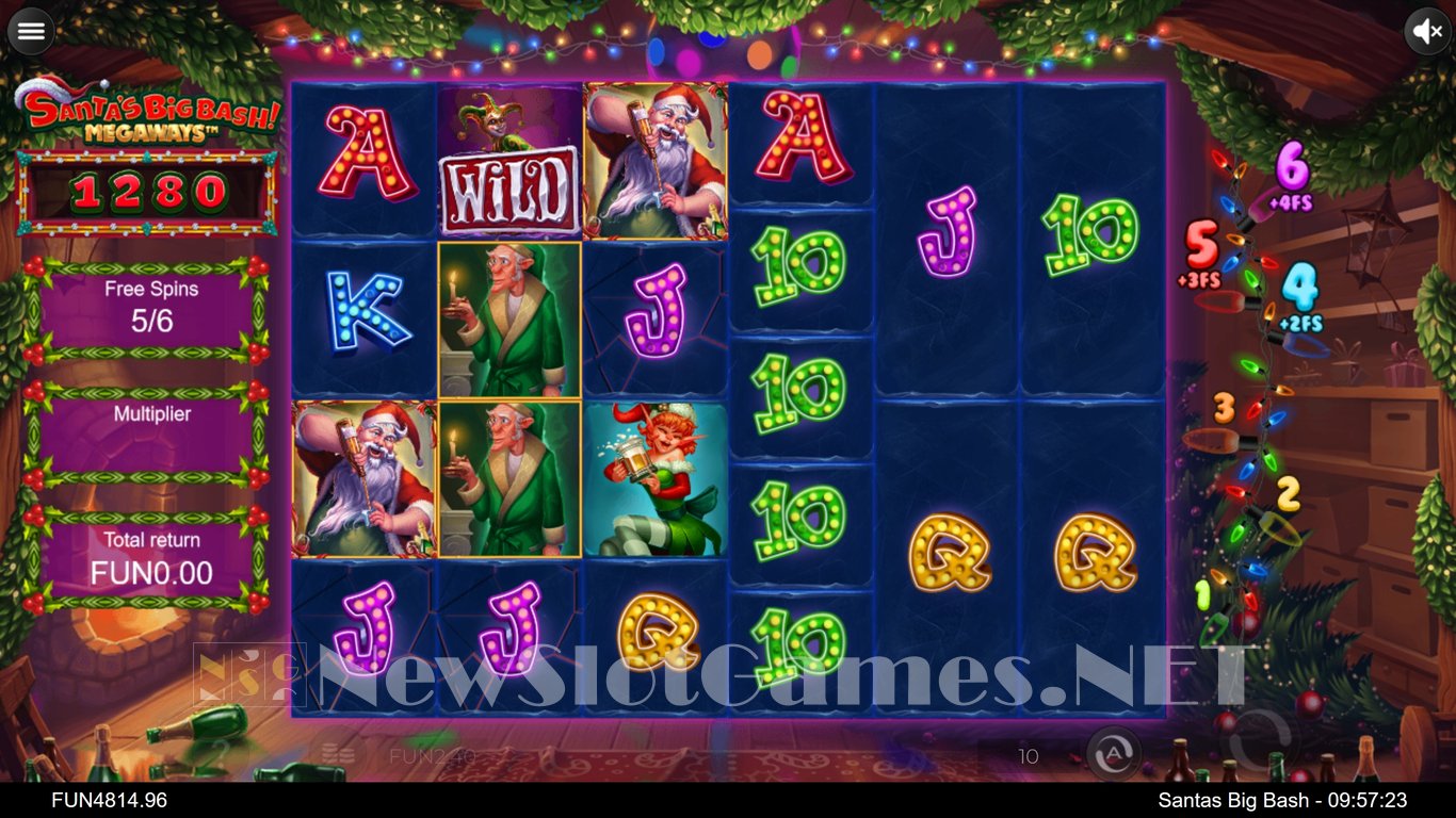 Santas Big Bash Megaways Slot Slot Image in Demo - pic. 8