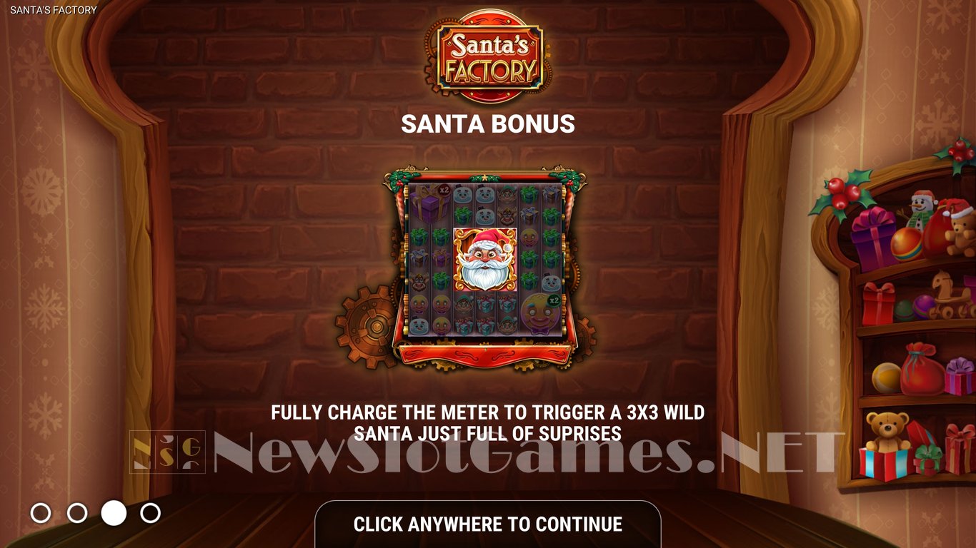 Santa’s Factory Slot Demo Image