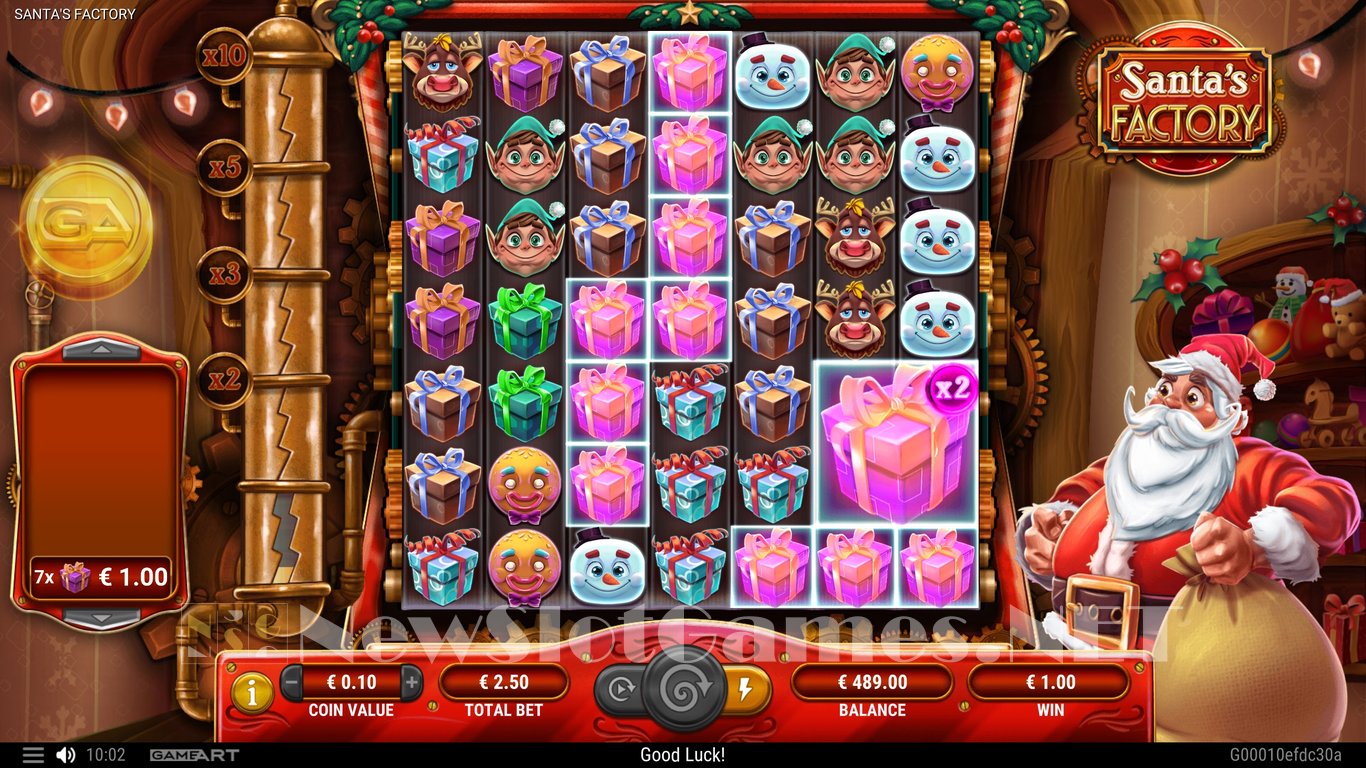 Santa’s Factory Slot Slot Image in Demo - pic. 10