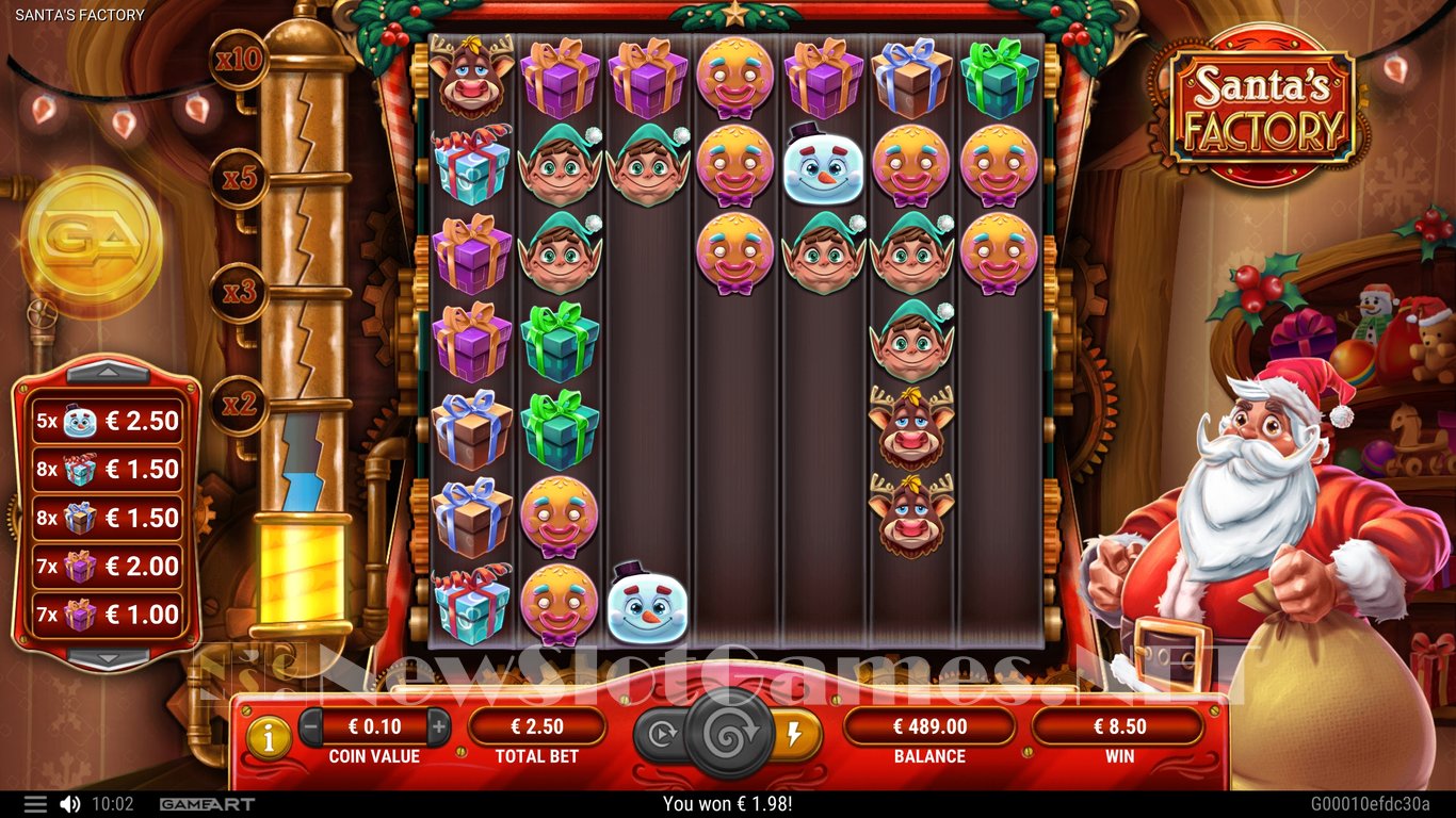 Santa’s Factory Slot Slot Image in Demo - pic. 11
