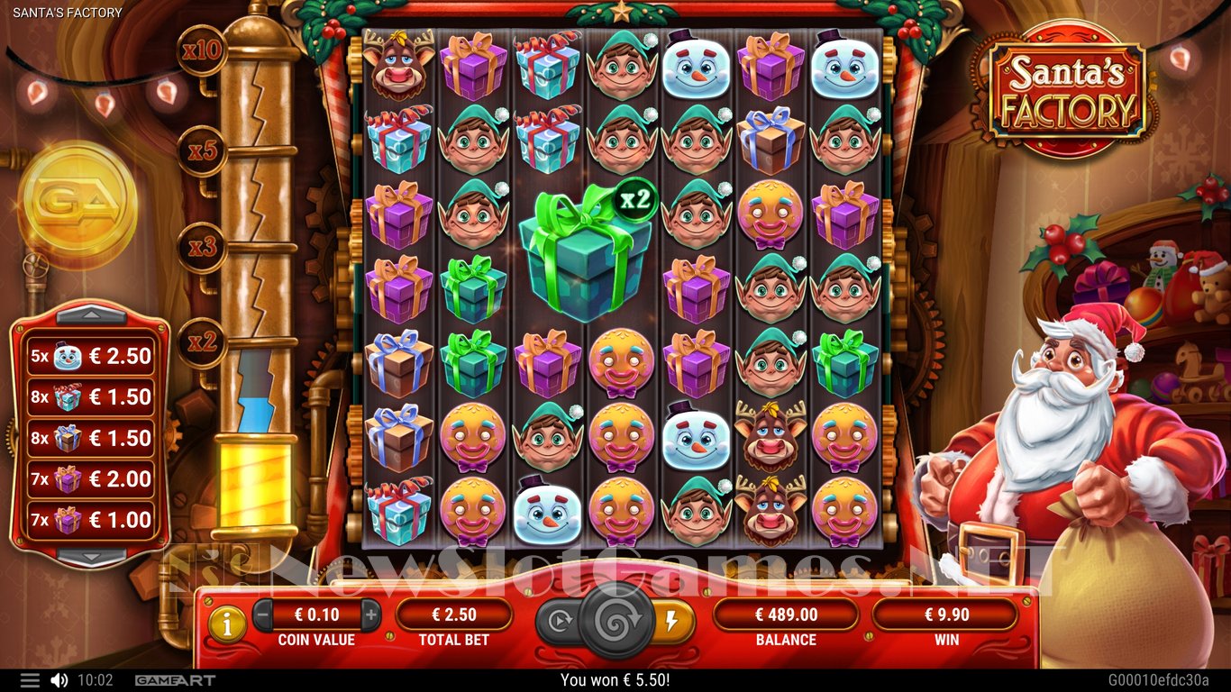 Santa’s Factory Slot Slot Image in Demo - pic. 12