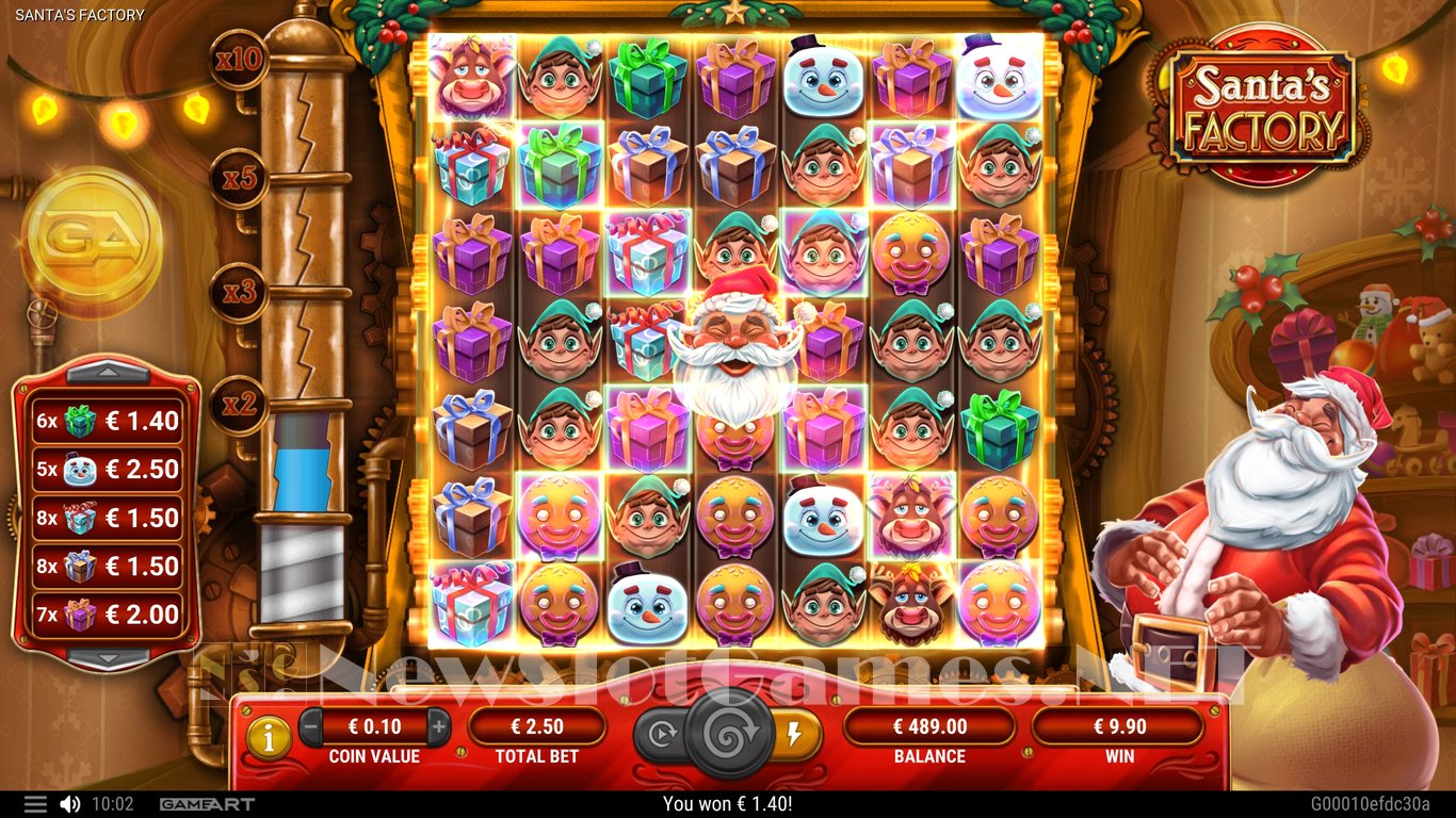 Santa’s Factory Slot Slot Image in Demo - pic. 14